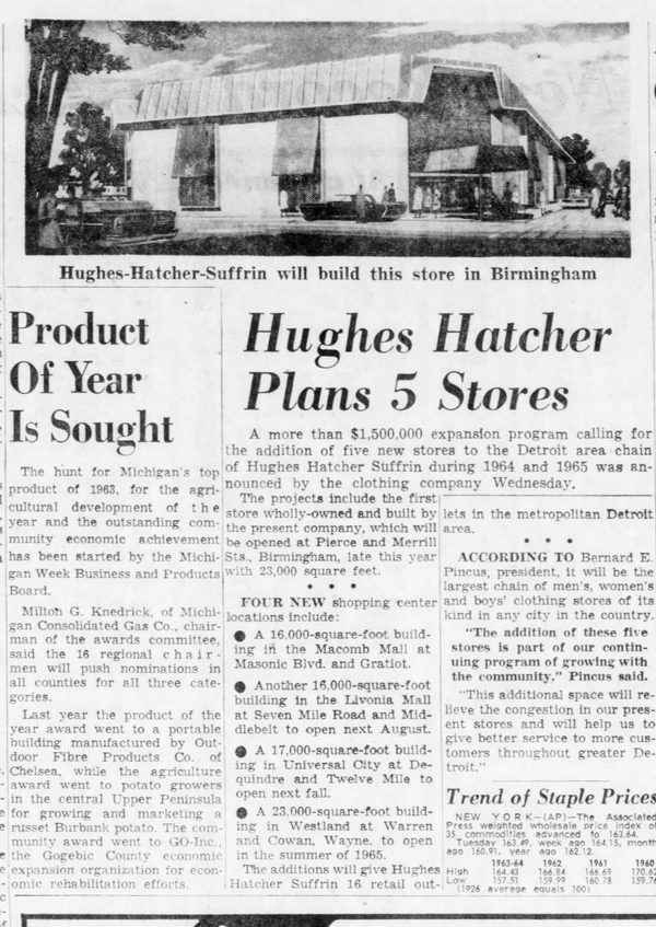 Hughes & Hatcher - Jan 1964 Article (newer photo)